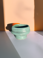 Ceramic Handmade Organic Teal Mug