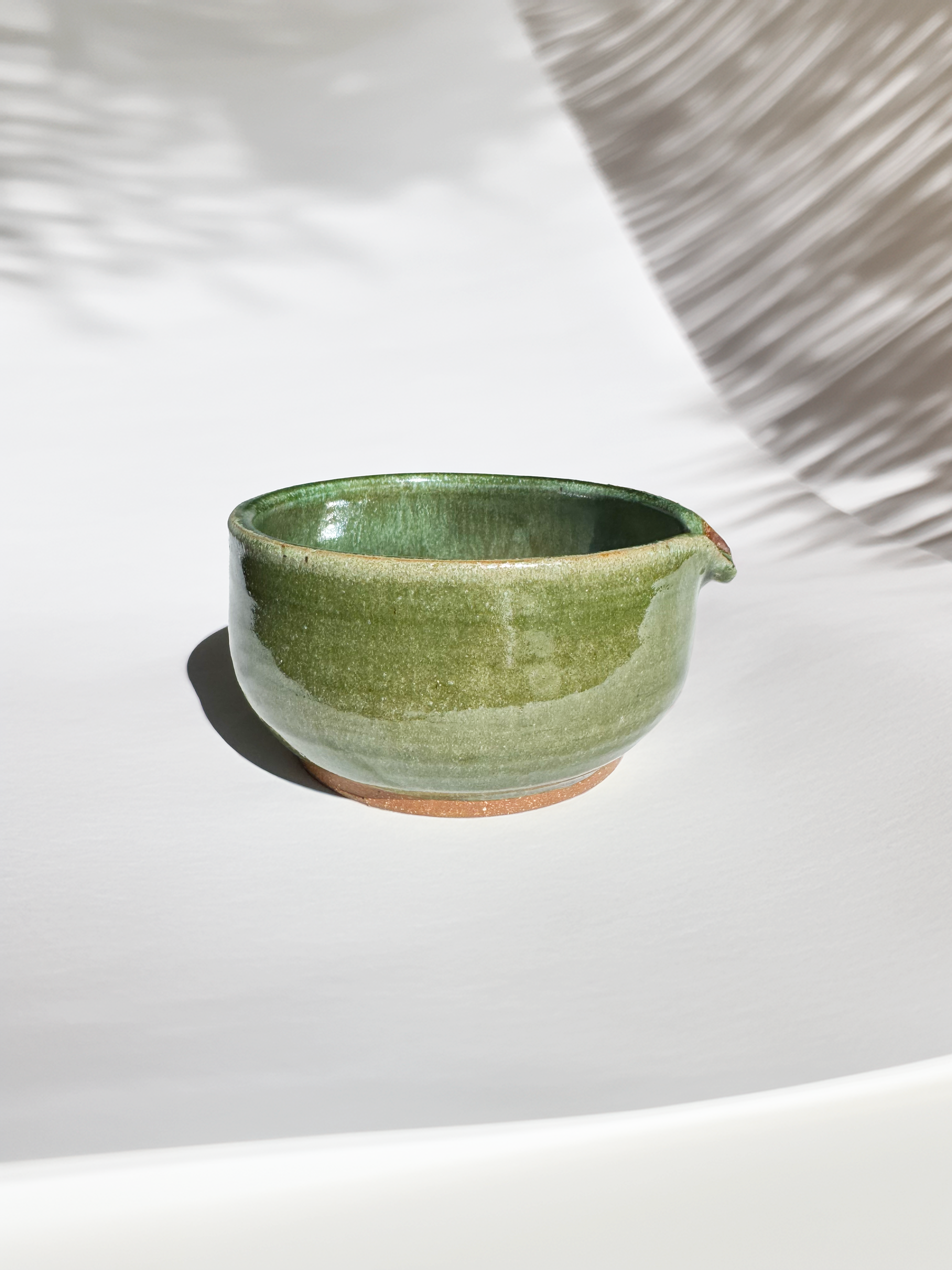 Dreamy Matcha Bowl, Artisan Hand-Built Ceramic Gift