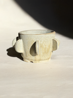 Handmade Ceramic Indoor Planter with Drainage, Ceramic Planter Gift