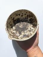Dreamy Speckled Matcha Bowl, Artisan Hand-Built Ceramic Gift