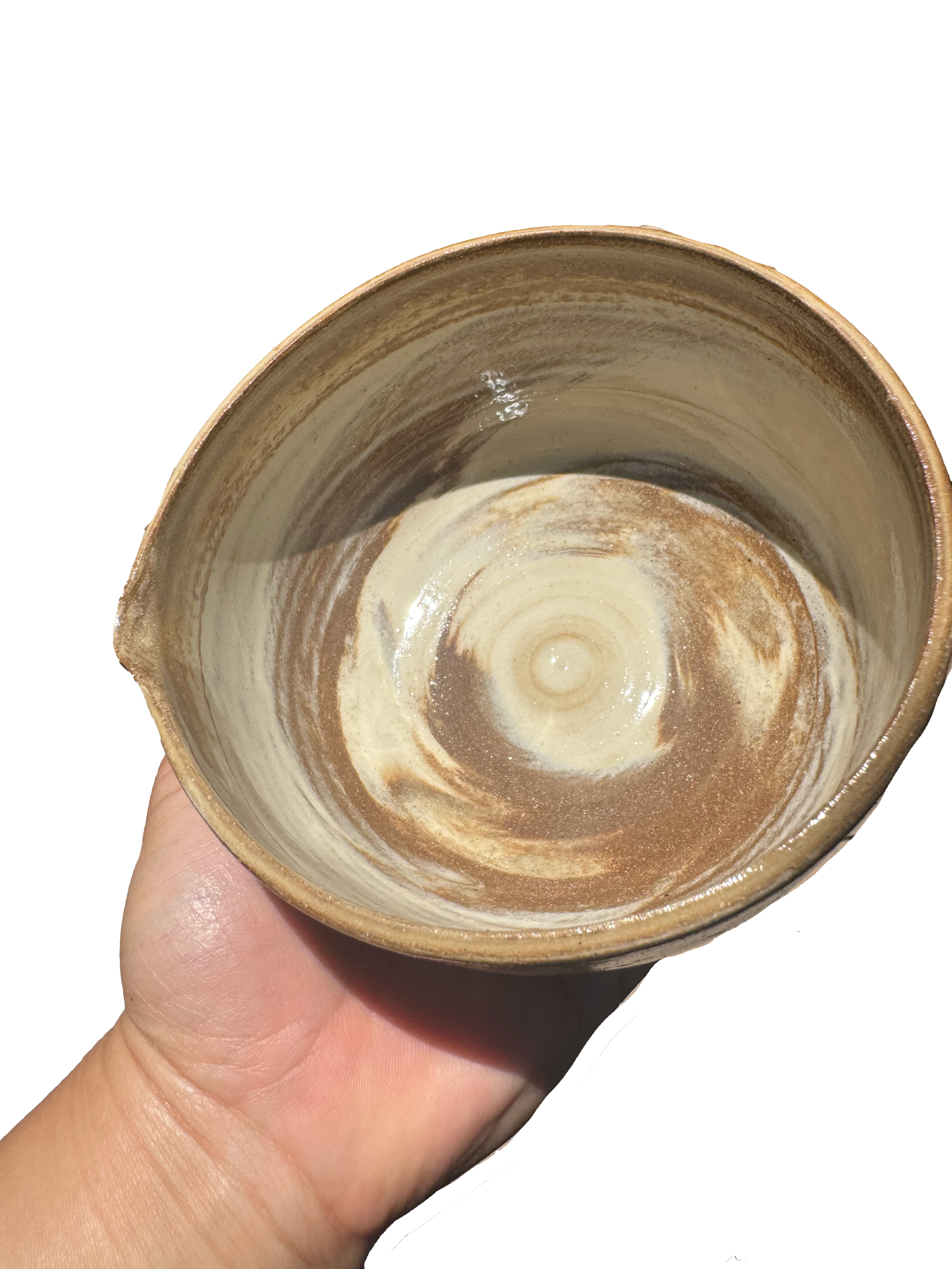Dreamy Marble Matcha Bowl, Artisan Hand-Built Ceramic Gift