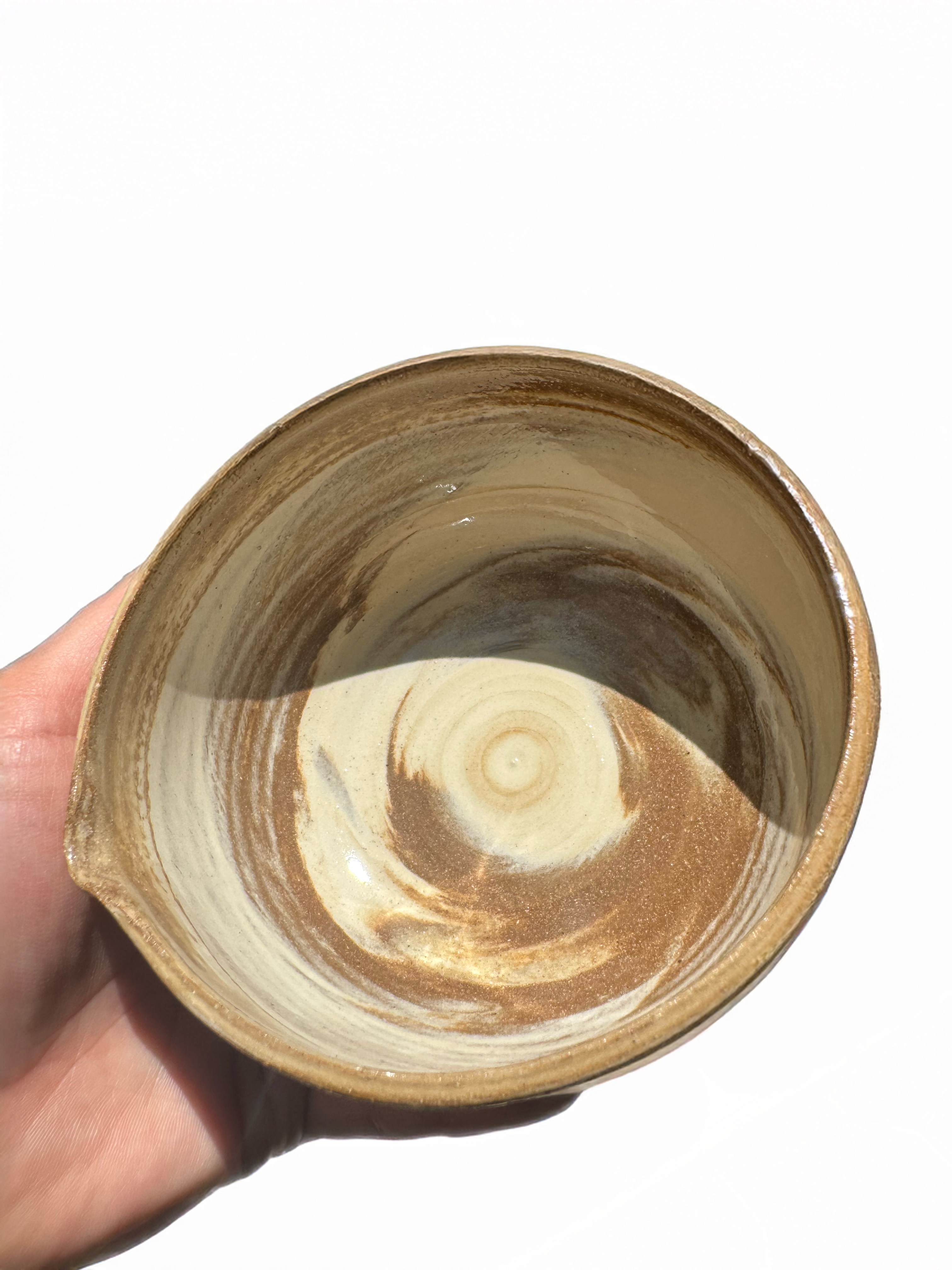 Dreamy Marble Matcha Bowl, Artisan Hand-Built Ceramic Gift
