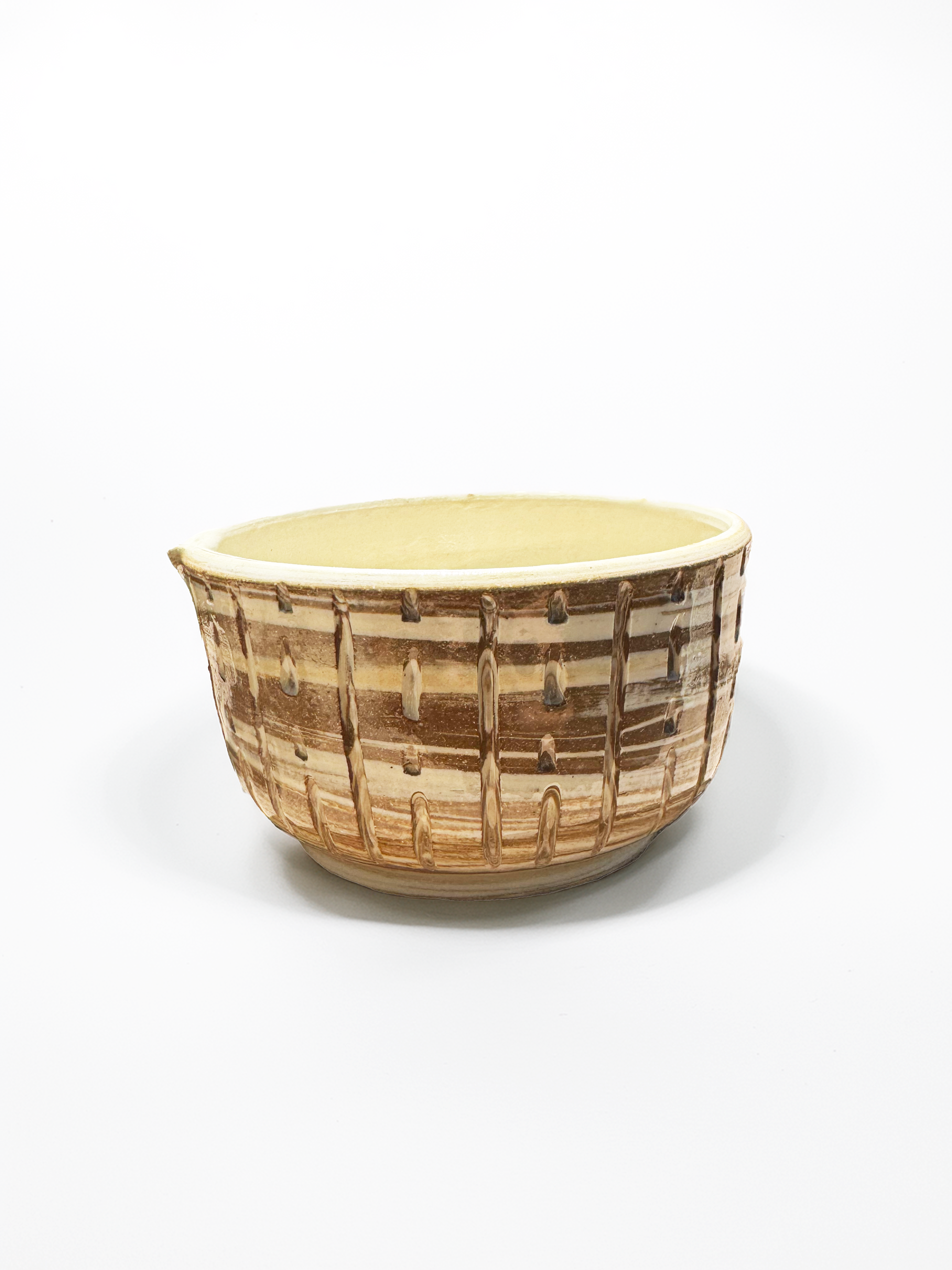 Dreamy Marble Matcha Bowl, Artisan Hand-Built Ceramic Gift