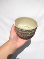 Dreamy Marble Matcha Bowl, Artisan Hand-Built Ceramic Gift