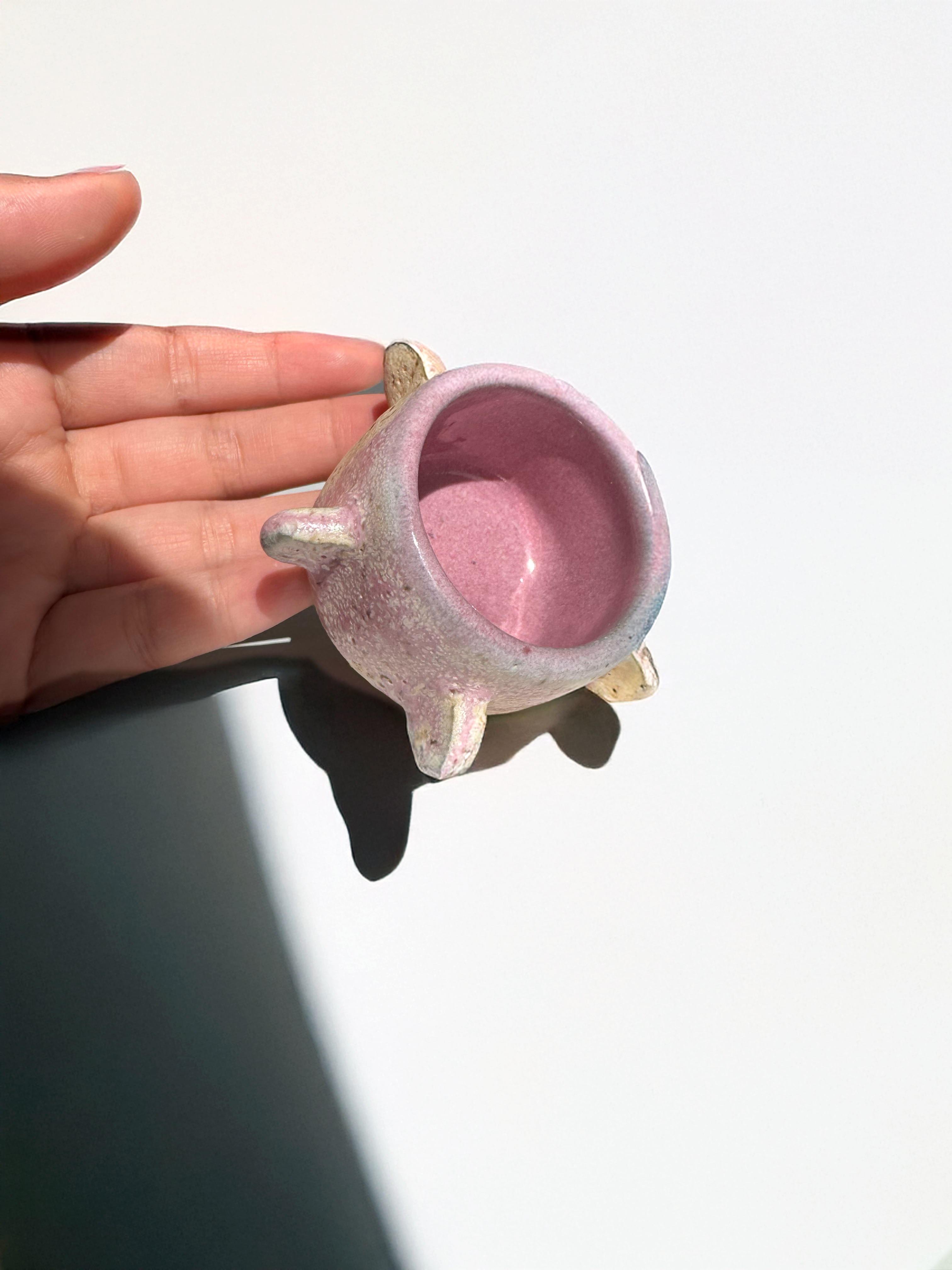 Ceramic Flower Espresso Cup, Unique Ceramic Coffee Mug, Made to Order