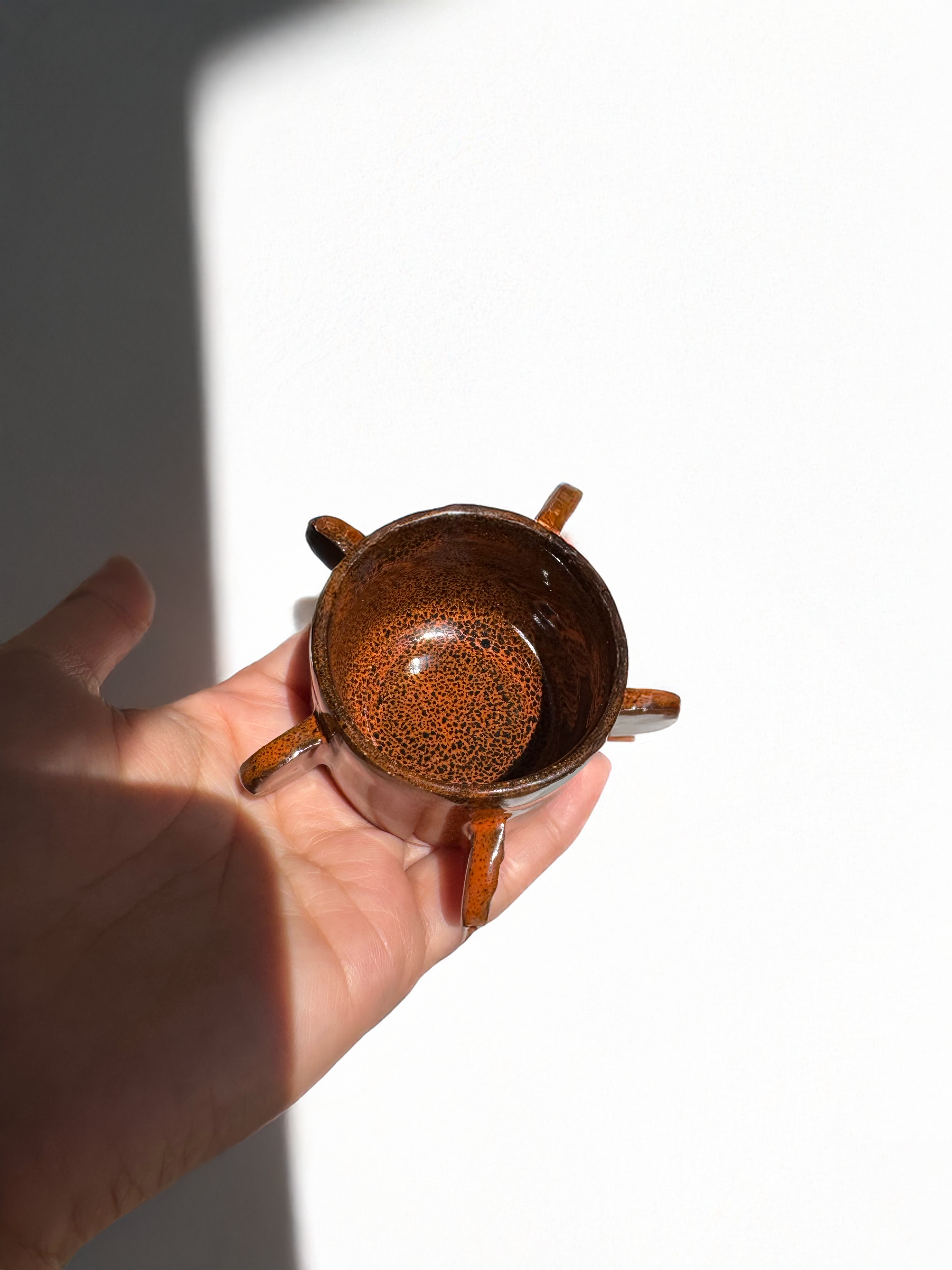 Ceramic Flower Espresso Cup, Unique Ceramic Coffee Mug, Made to Order