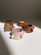 Ceramic Flower Espresso Cup, Unique Ceramic Coffee Mug, Made to Order