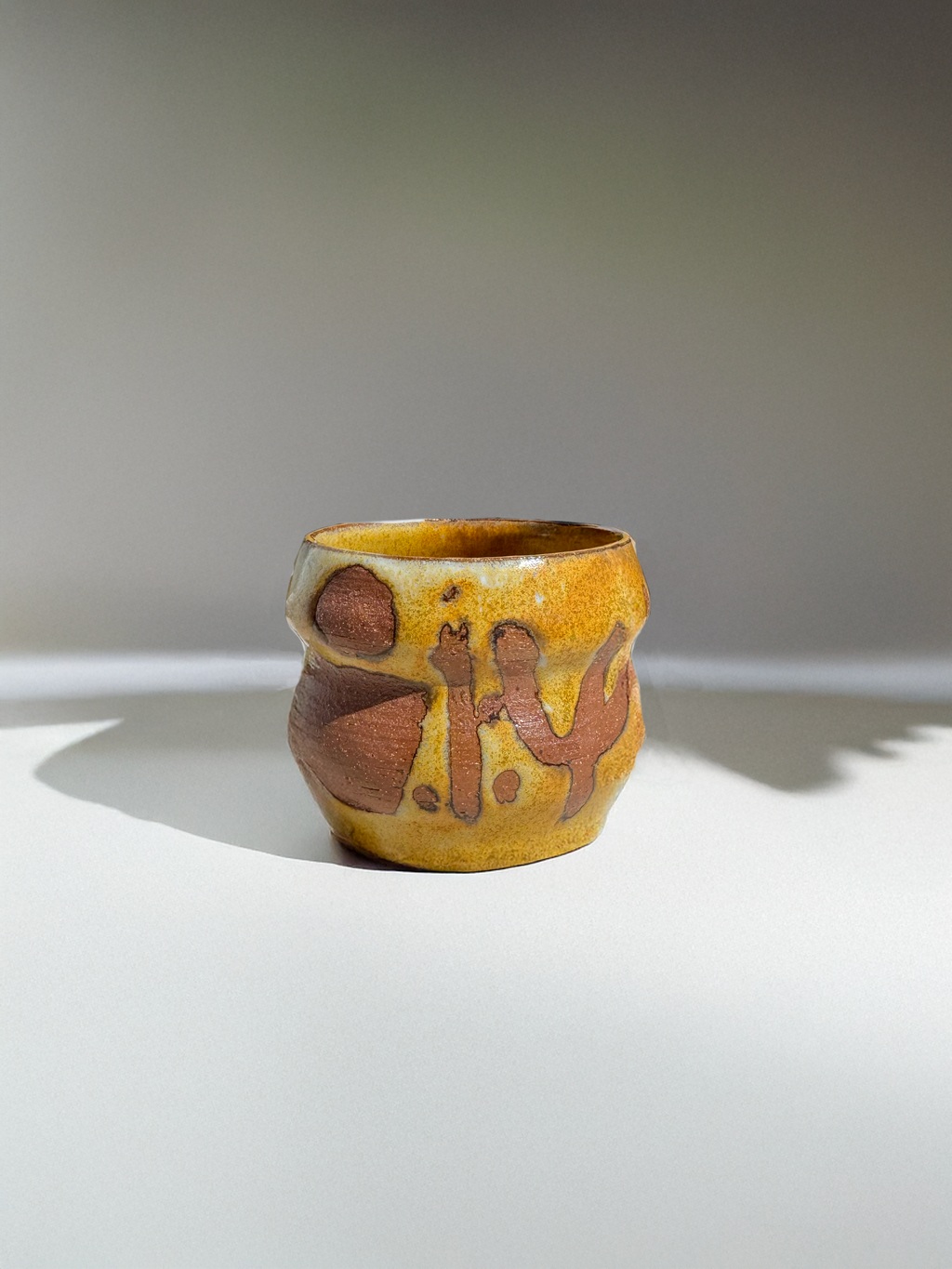 Handmade Ceramic Espresso Cup, Artisan Pottery - Made to order