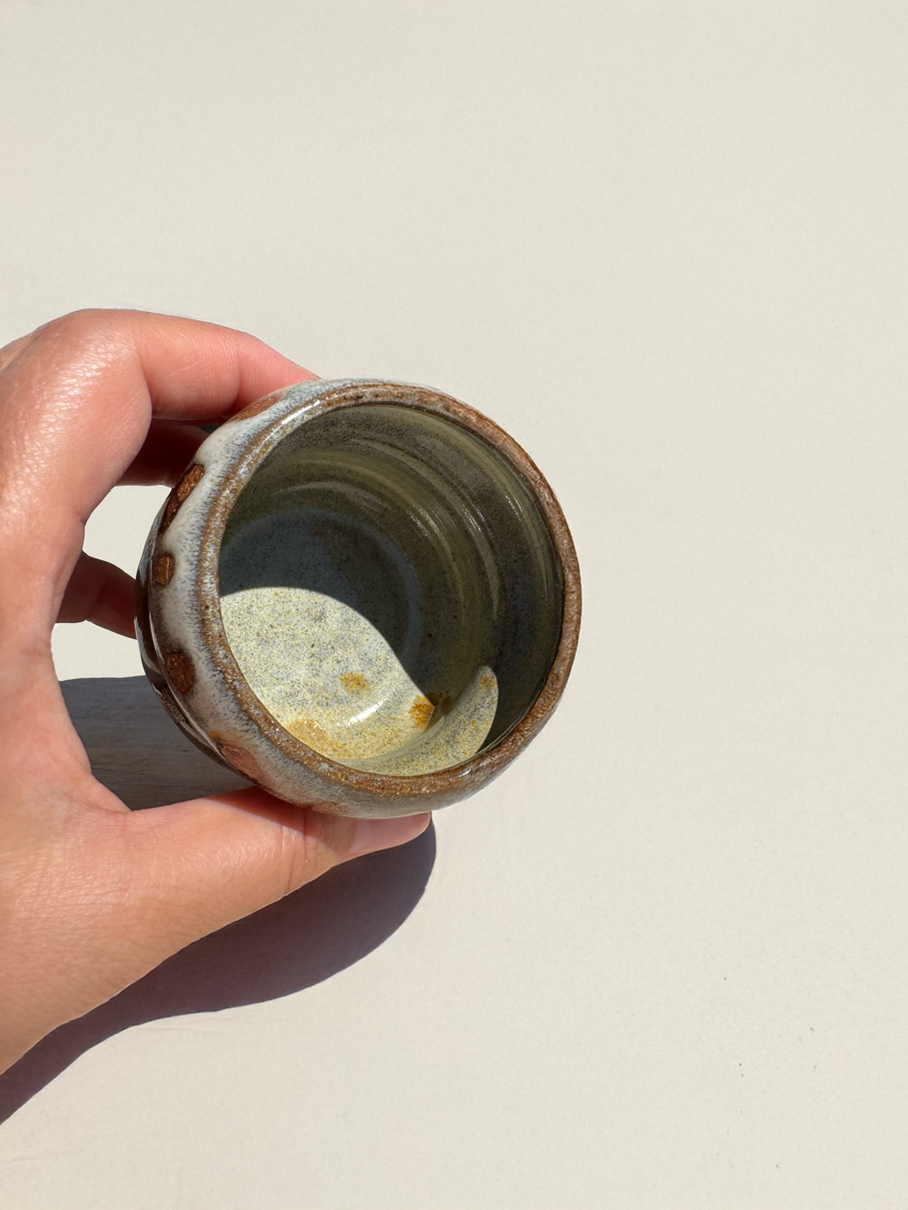 Handmade Ceramic Espresso Cup, Artisan Pottery - Made to order