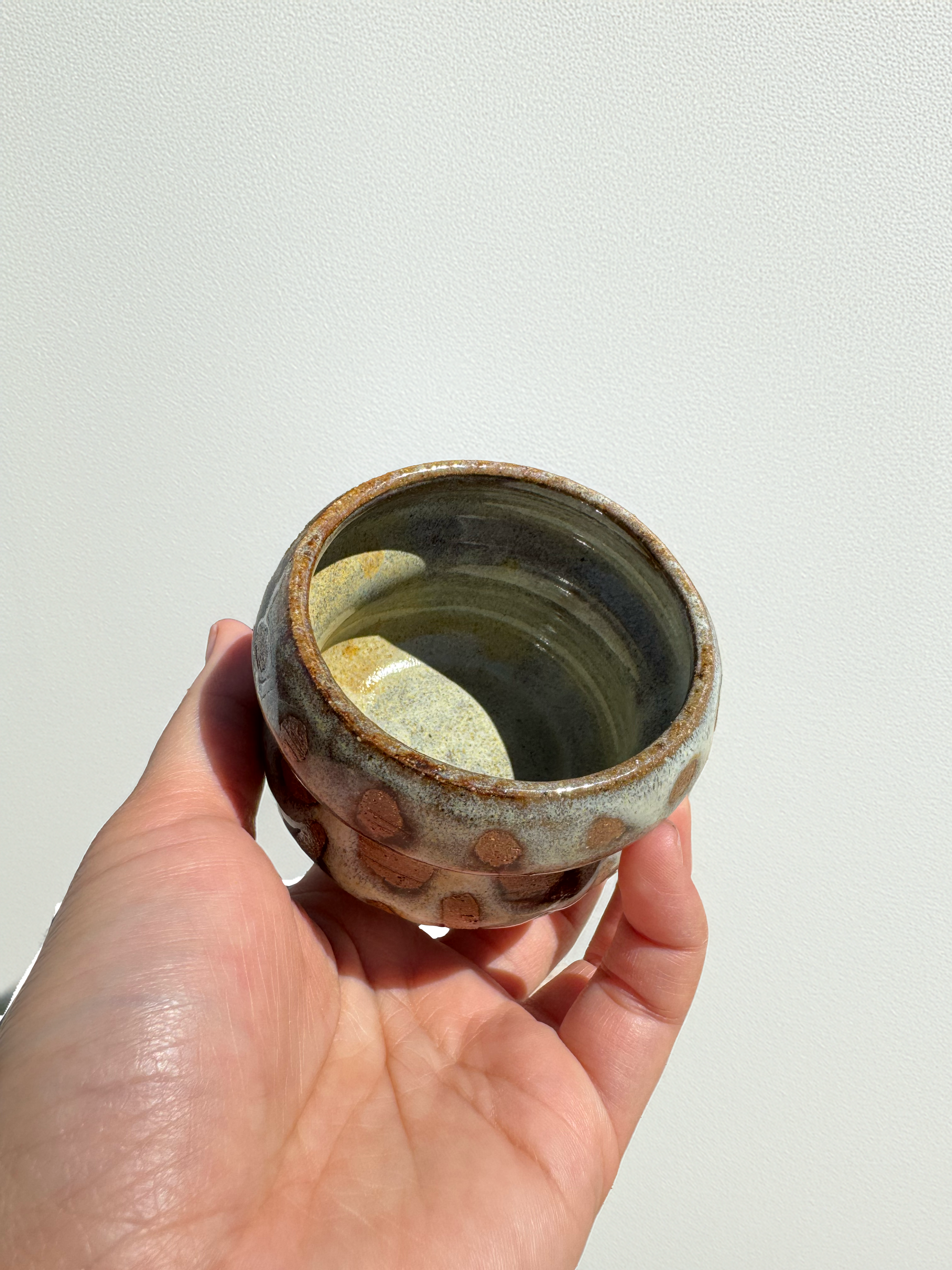 Handmade Ceramic Espresso Cup, Artisan Pottery - Made to order