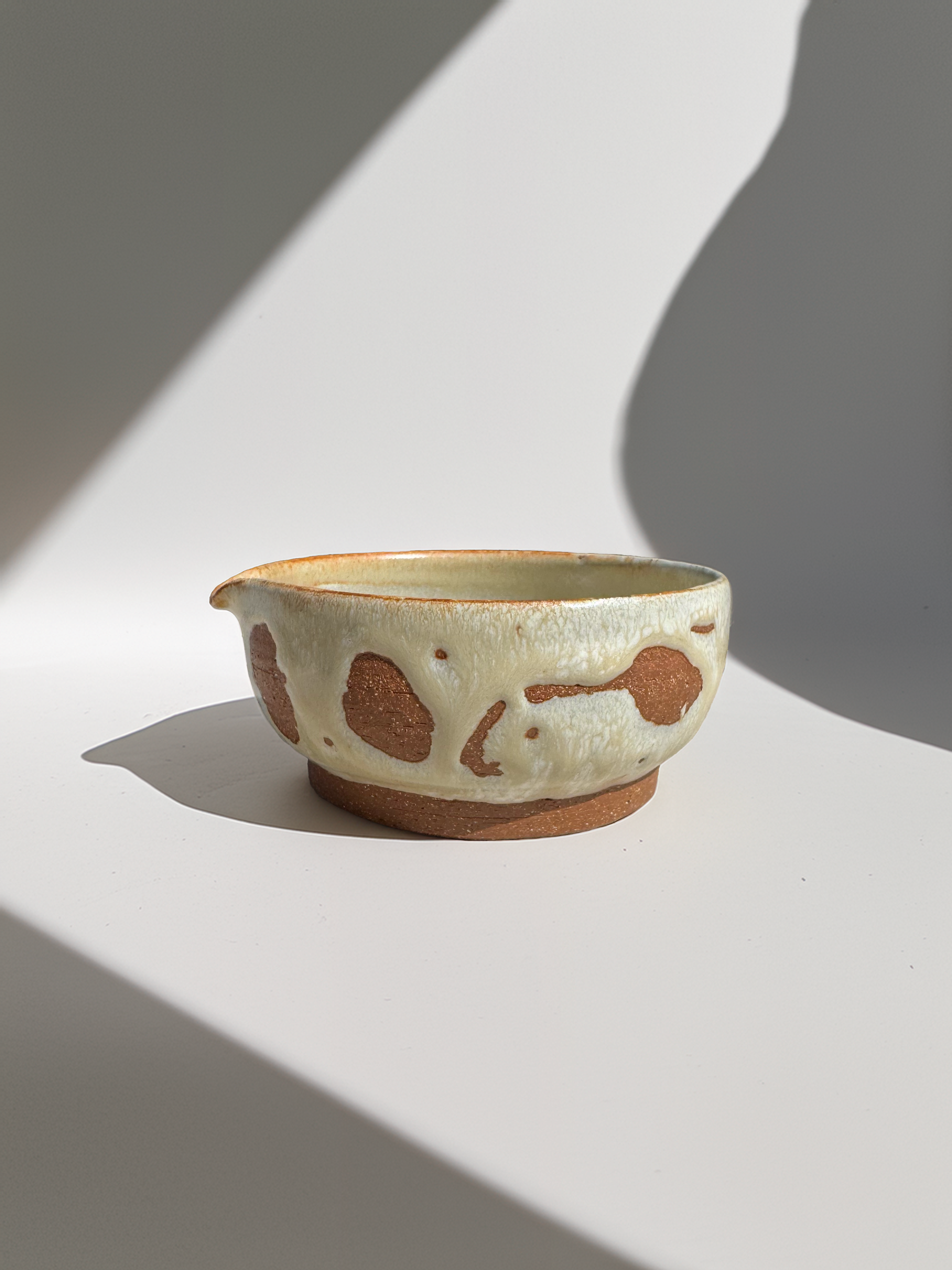 Dreamy Opal Matcha Bowl, Artisan Hand-Built Ceramic Gift