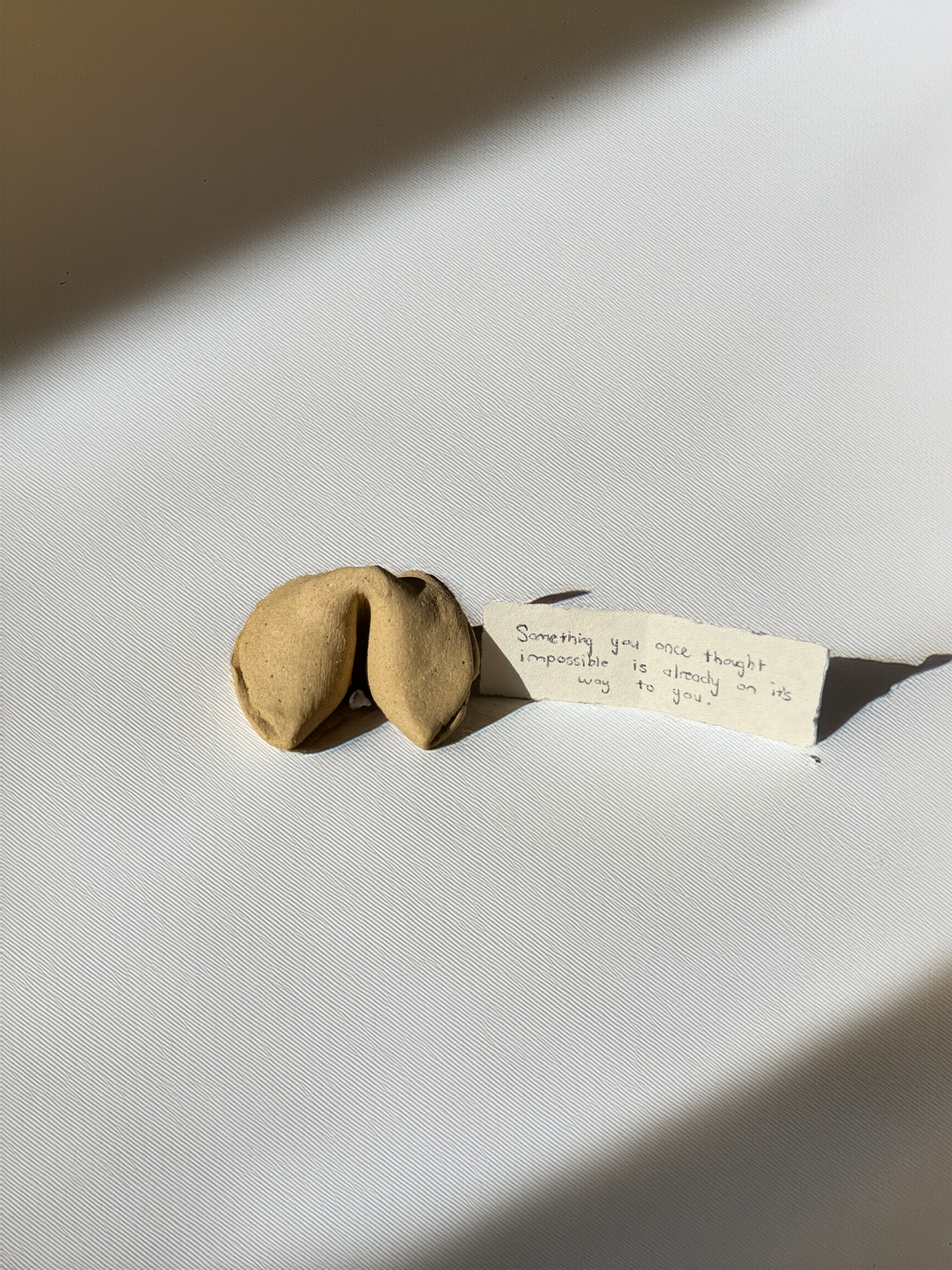 Ceramic Fortune Cookies From The Future, Hand-made Ceramic Gift