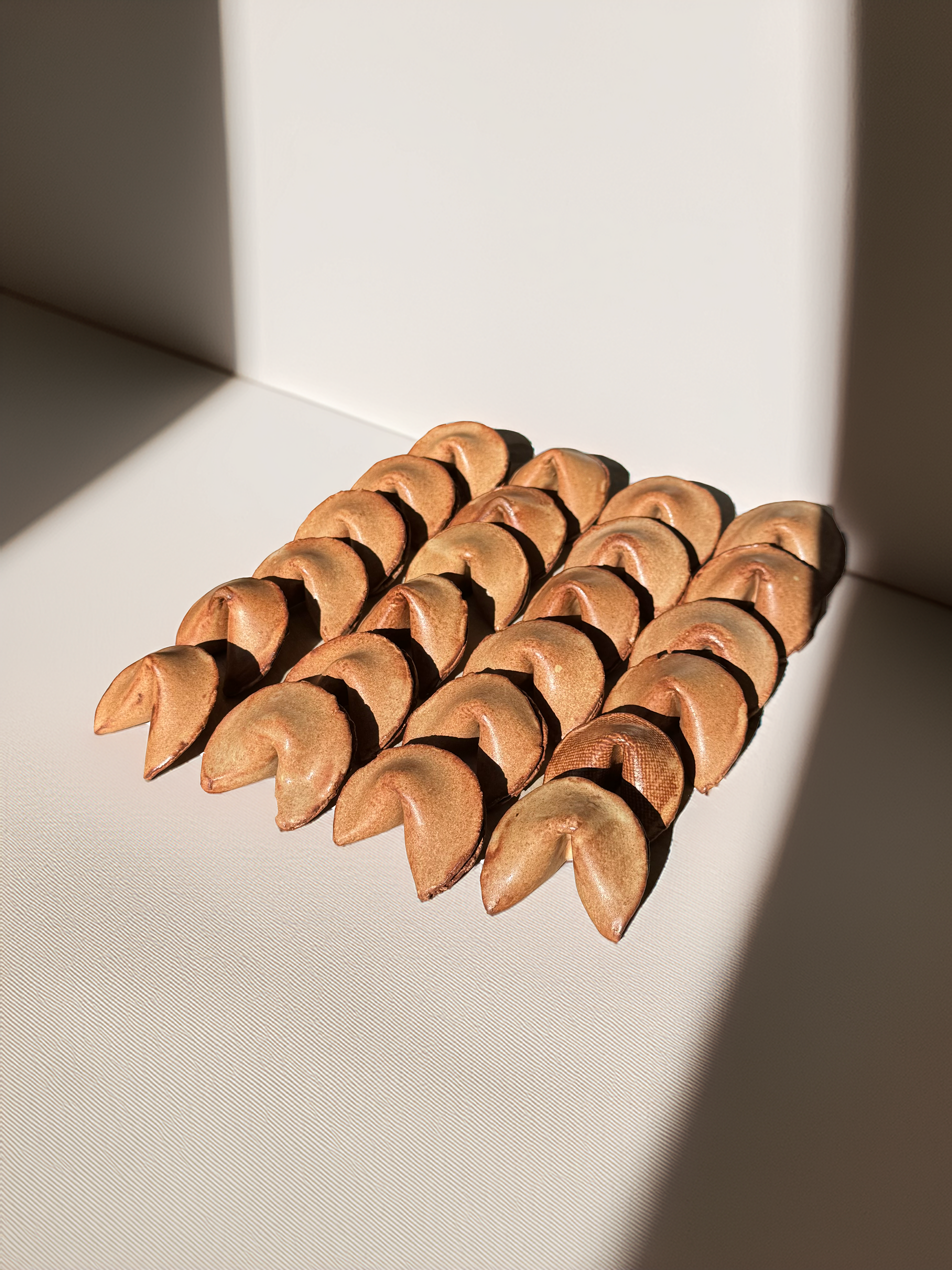 Ceramic Fortune Cookies From The Future, Hand-made Ceramic Gift