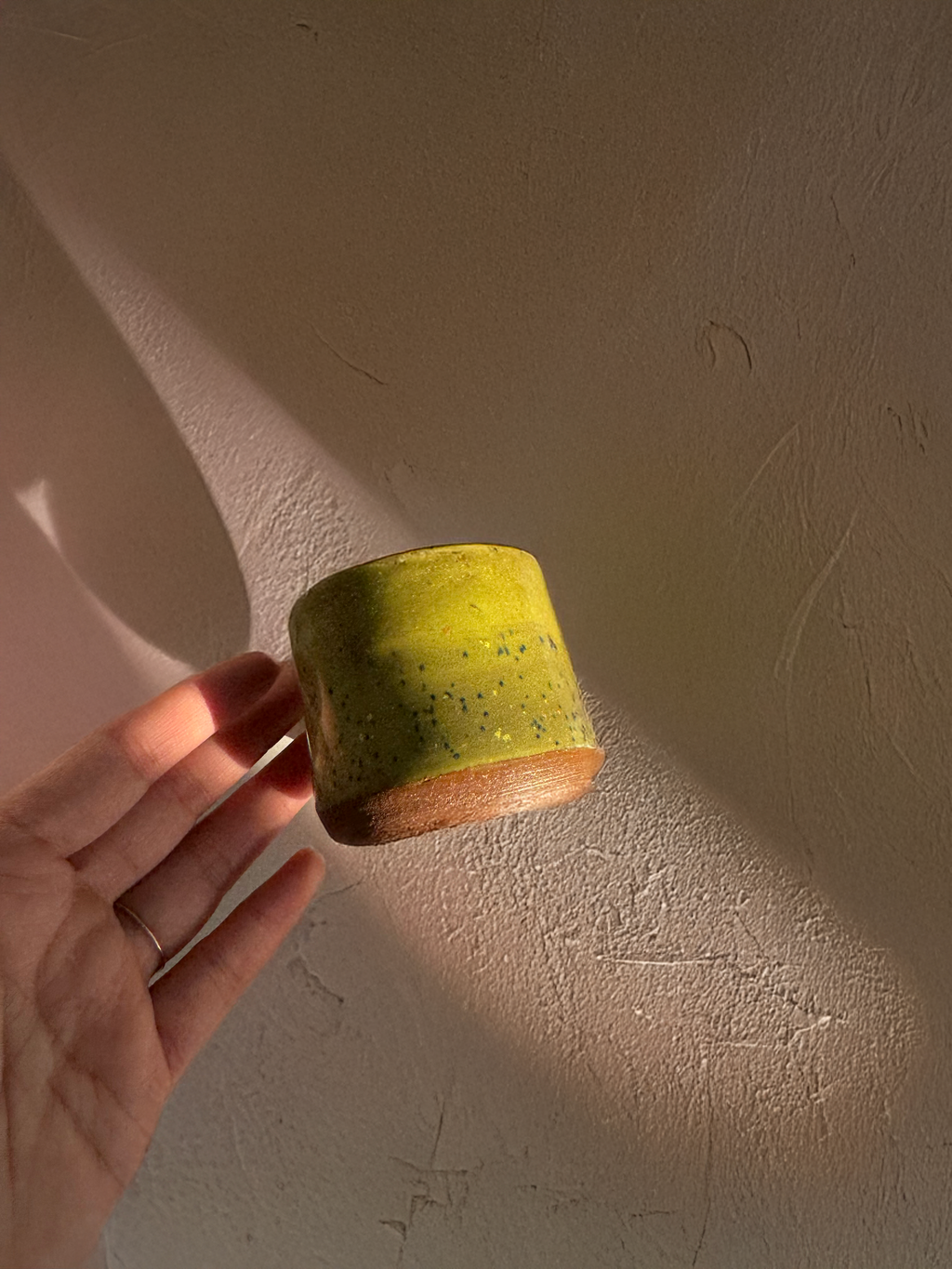 Handmade Ceramic Matcha Espresso Mug, Artisan Pottery