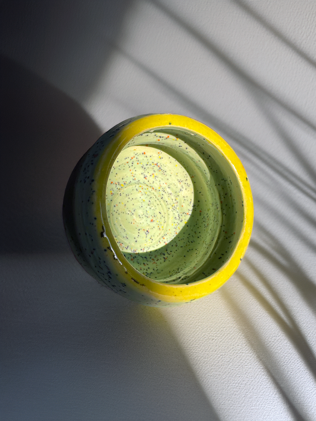 Handmade Ceramic Espresso Bubble Mug, Artisan Pottery