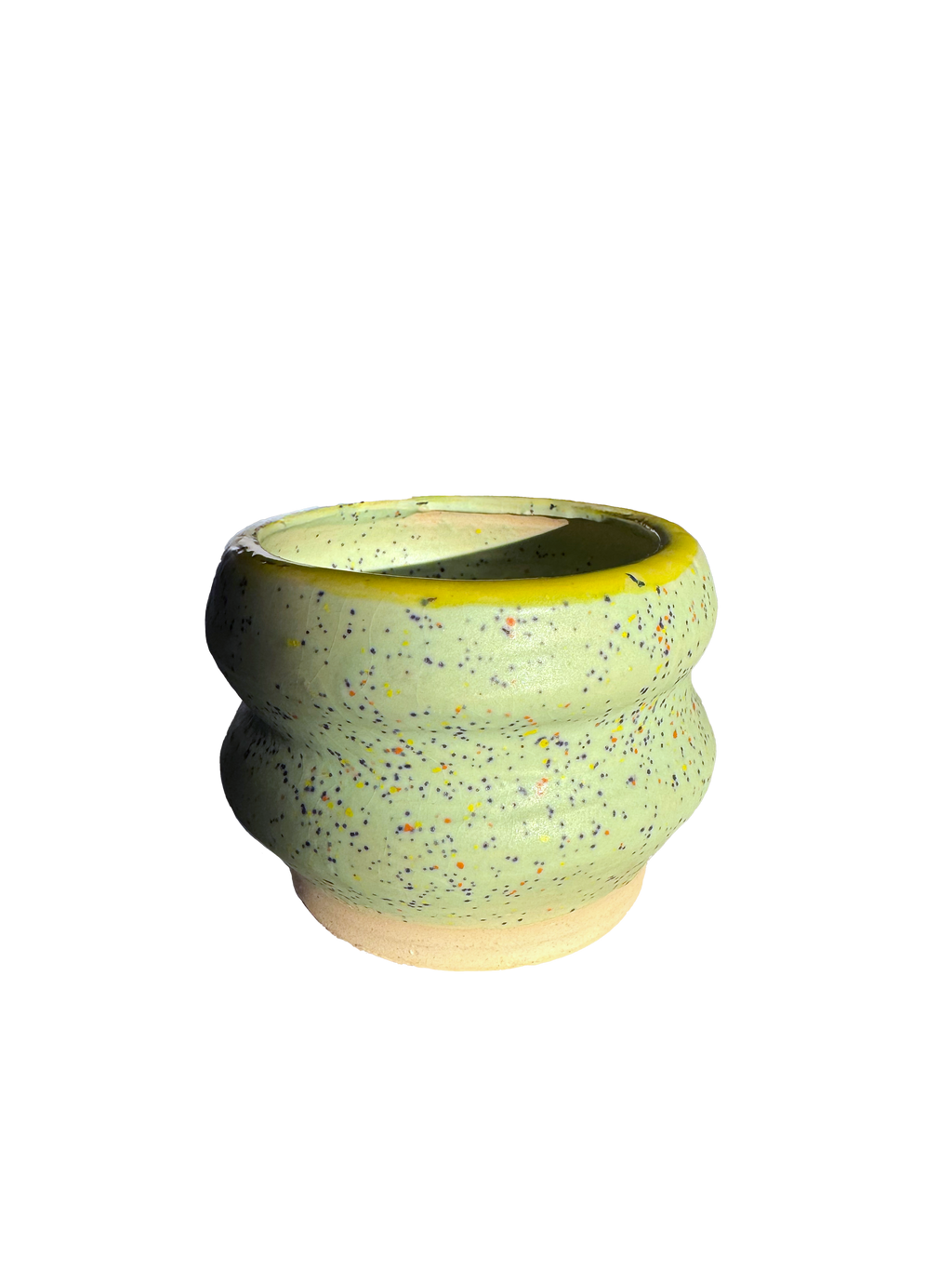 Handmade Ceramic Espresso Bubble Mug, Artisan Pottery