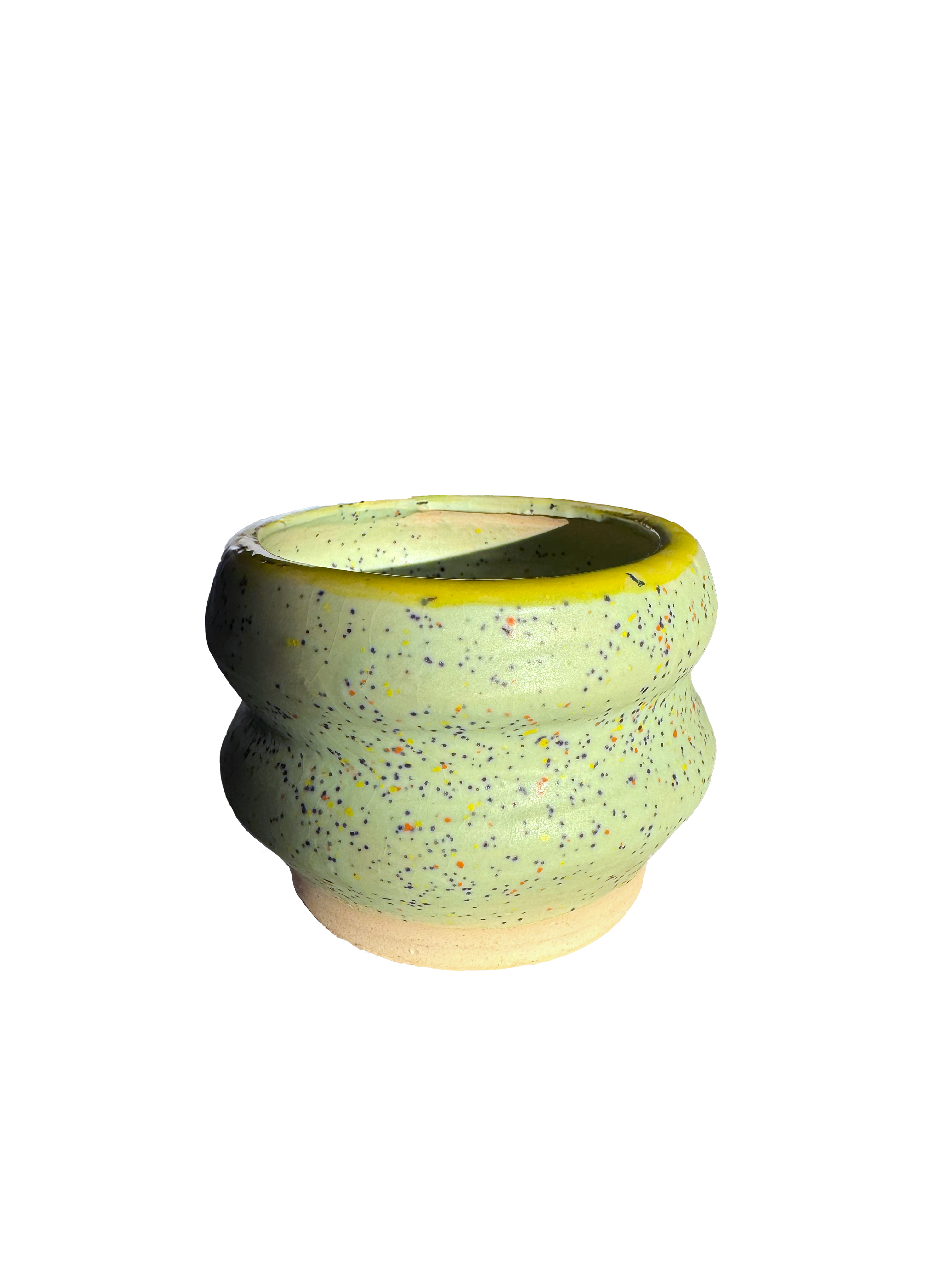 Handmade Ceramic Espresso Bubble Mug, Artisan Pottery