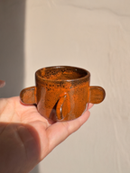 Ceramic Flower Espresso Cup, Unique Ceramic Coffee Mug, Made to Order