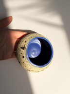 Hand-made Ceramic Speckled Flower Vase
